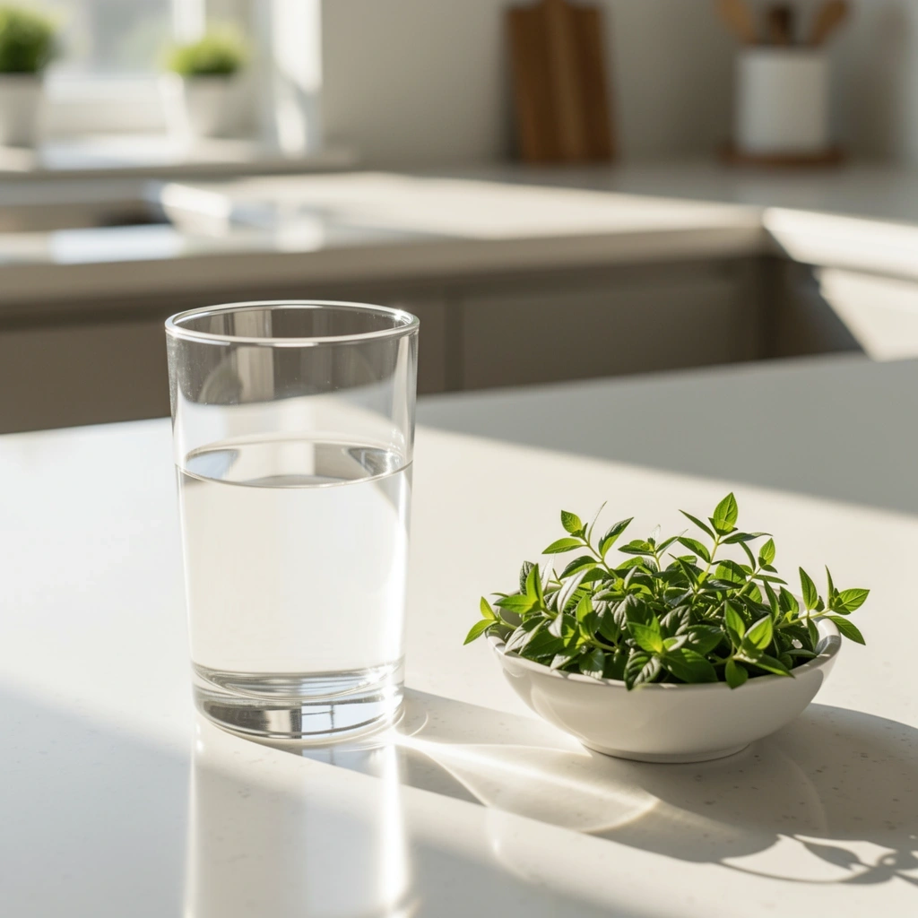 Clean minimalist nutritional environment